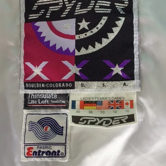 Spyder ski jacket, fitted waist. - Picture 6 of 6